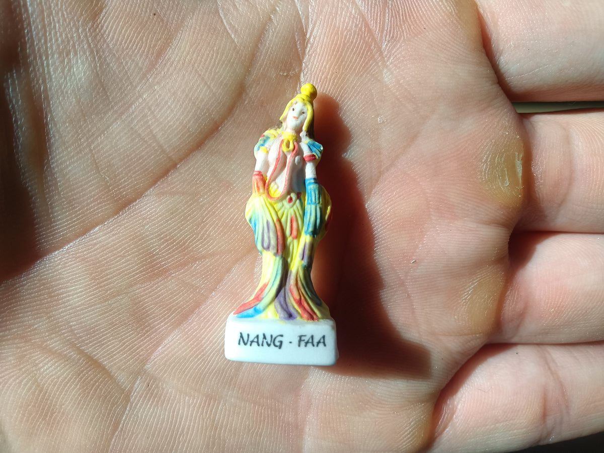 Vintage French Porcelain Fèves - Fairy Series Miniature Figurines (Epiphany Cake Charms)