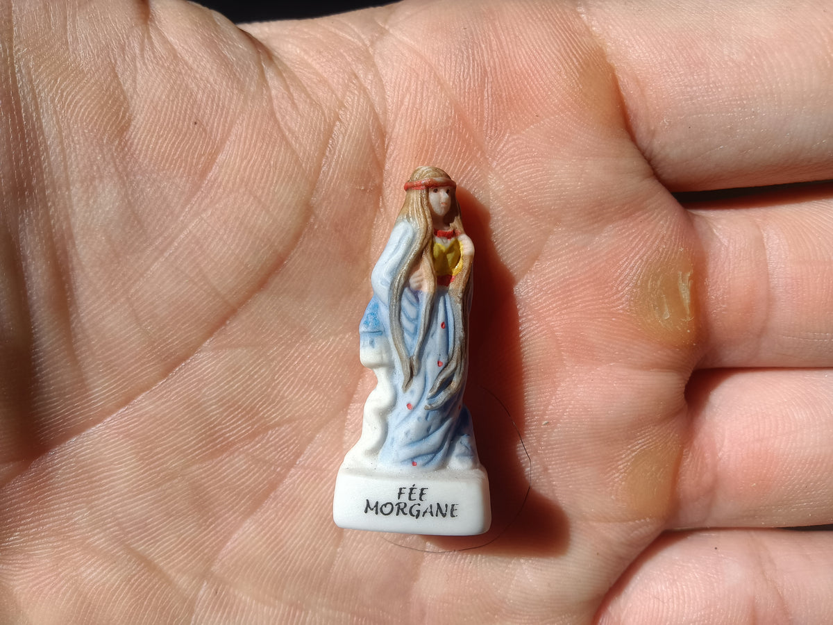Vintage French Porcelain Fèves - Fairy Series Miniature Figurines (Epiphany Cake Charms)