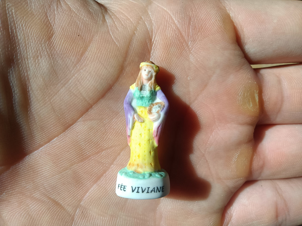 Vintage French Porcelain Fèves - Fairy Series Miniature Figurines (Epiphany Cake Charms)